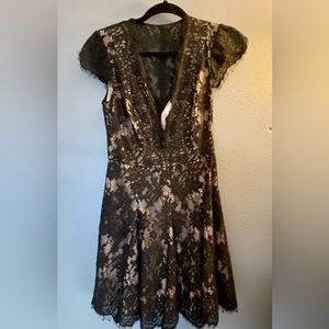 Free People Jetset black dress